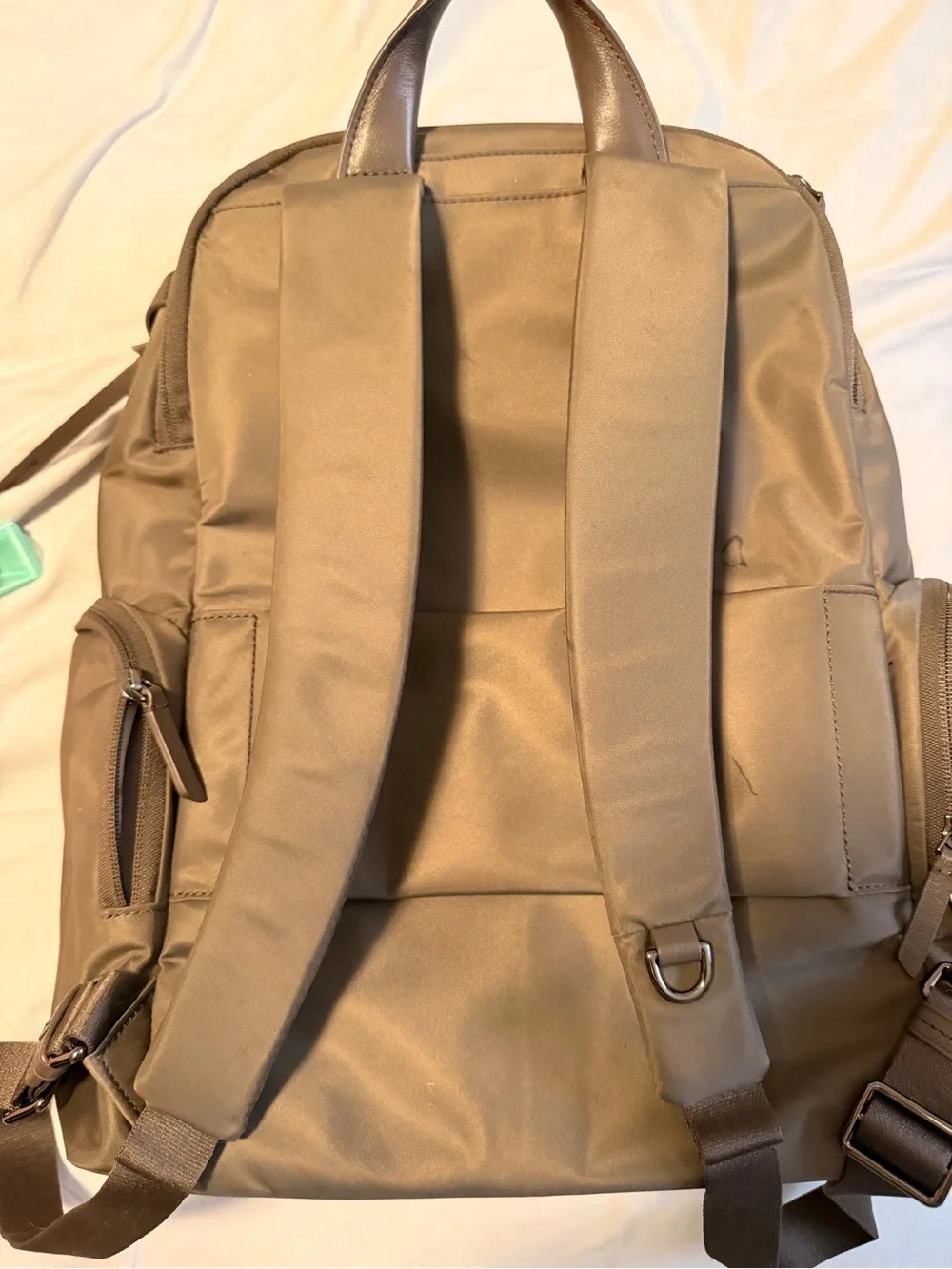 TUMI Voyageur Celina mink Backpack with gunmetal Hardware
